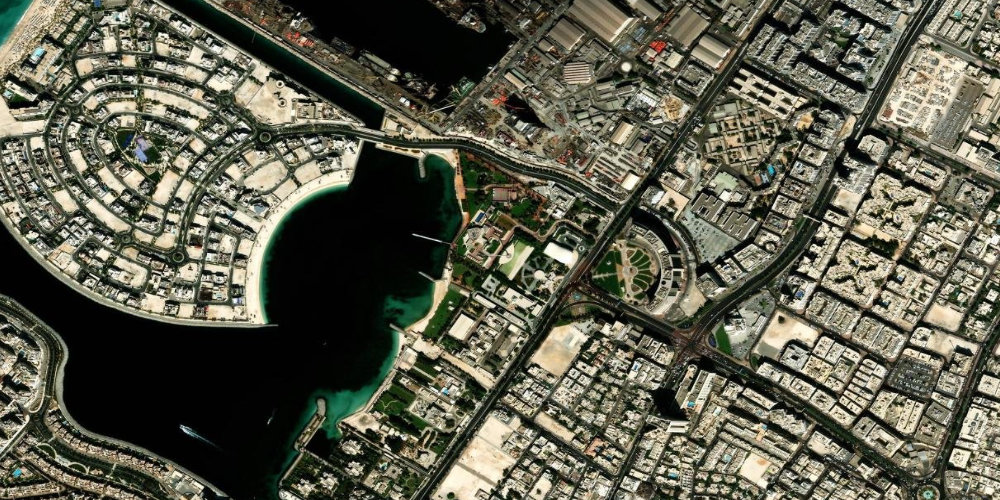 Музей Этихад from satellite