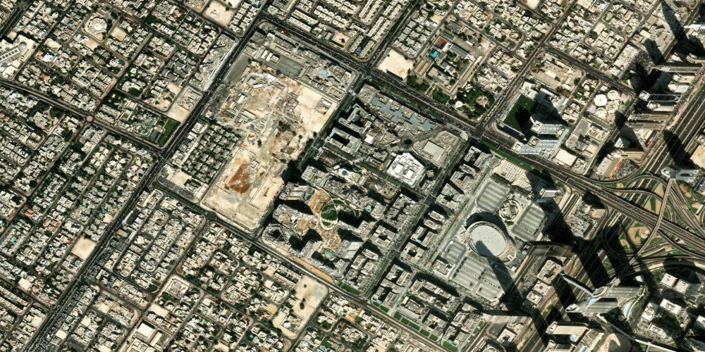 The Green Planet from satellite